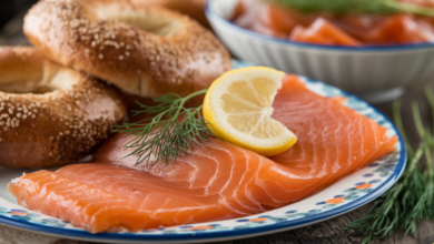 Smoked Salmon NYT Mini