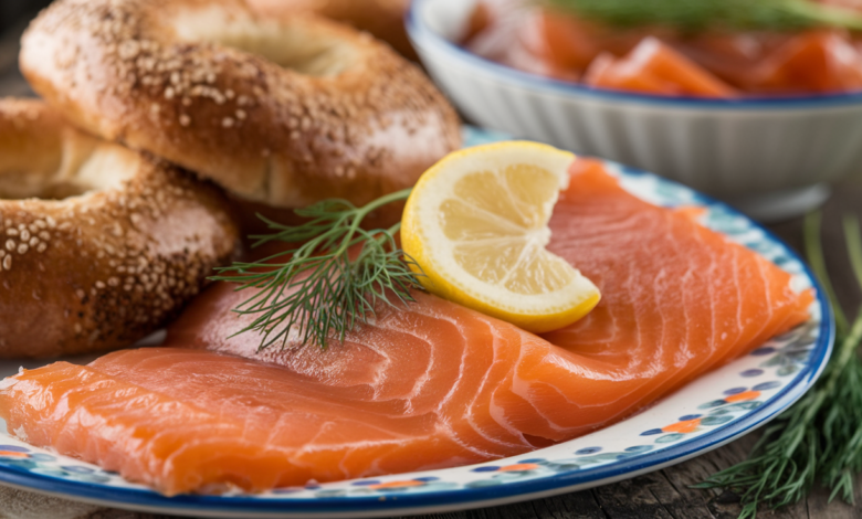 Smoked Salmon NYT Mini
