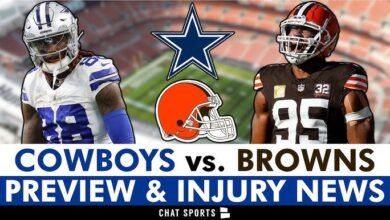 Dallas Cowboys vs Cleveland Browns Match Player Stats