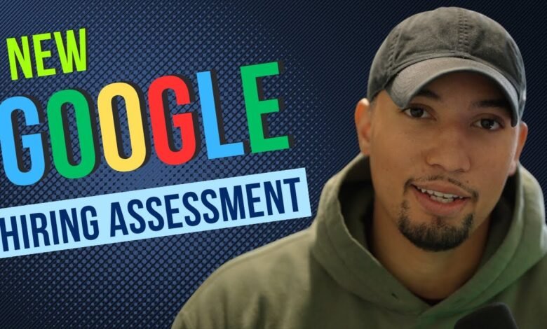 google hiring assessment